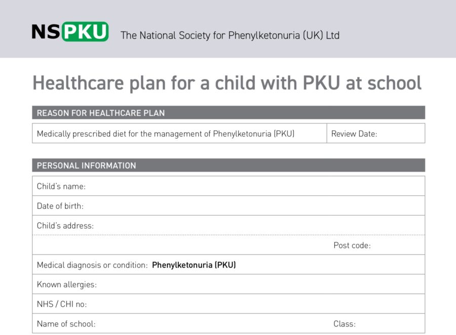 NSPKU School Health Care Plan